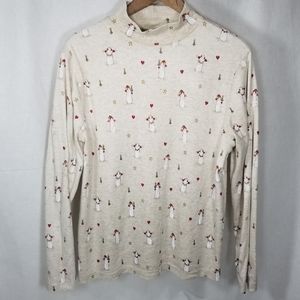 Christmas Croft and Barrow Snowman Turtleneck